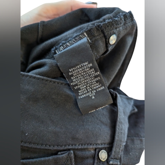 Black Stretch Skinny Jeans - 1882 - Picture 4 of 5